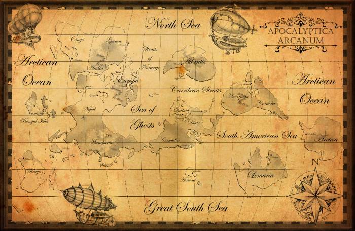 Apocalyptica Arcanum Navigational Chart